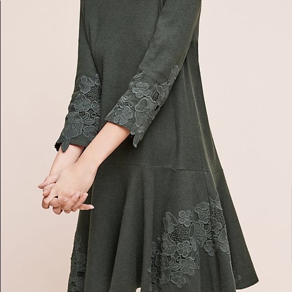 *SOLD*Maeve Tierra drop waist knit dress NWOT XSP. - Picture 2 of 8